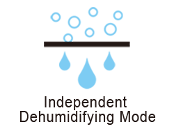 Independent Dehumidifying Mode