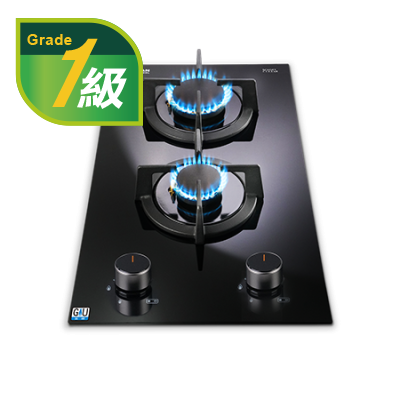 29 cm DOMINO 2-Hob Gas Cooking Range
