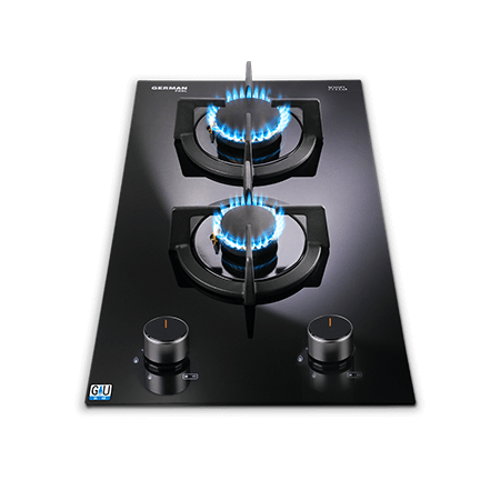 29 cm DOMINO 2-Hob Gas Cooking Range